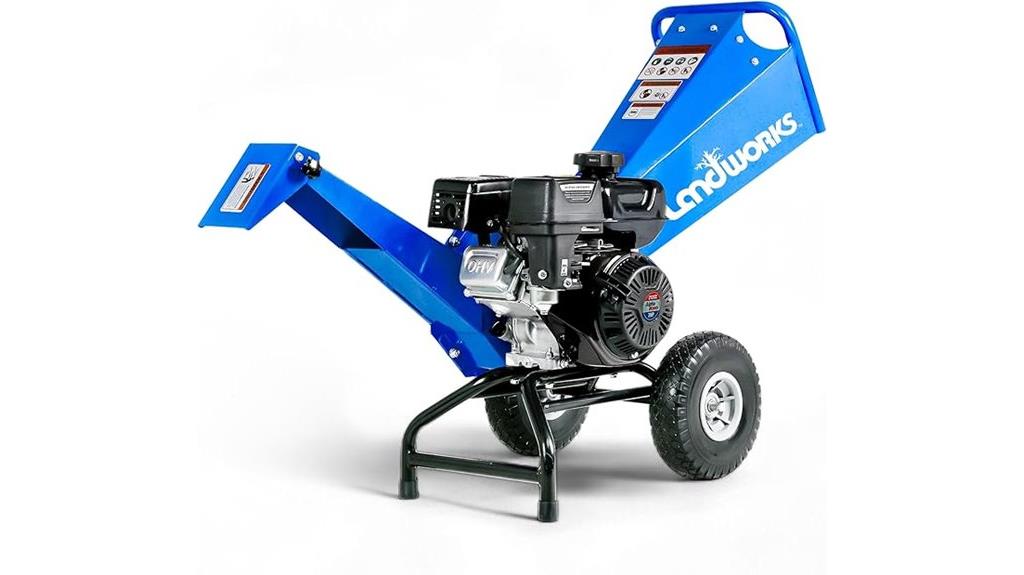 gas powered 7 hp shredder