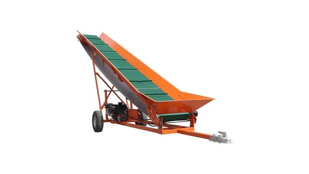 gas powered firewood conveyor