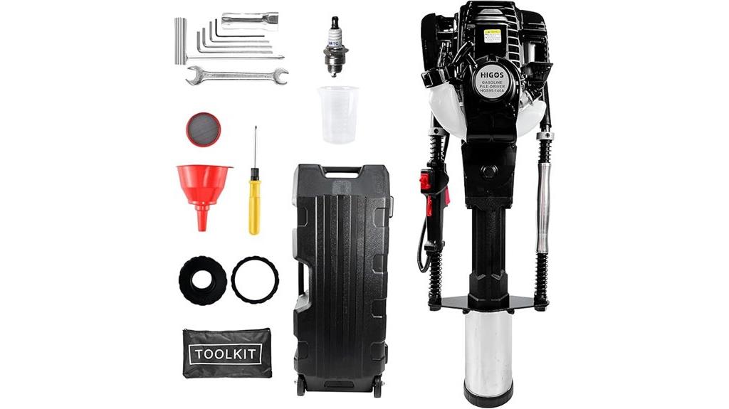 gas powered t post driver
