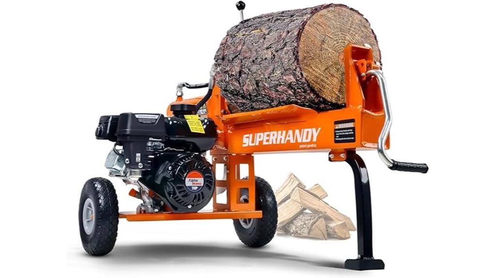 gas powered wood splitter