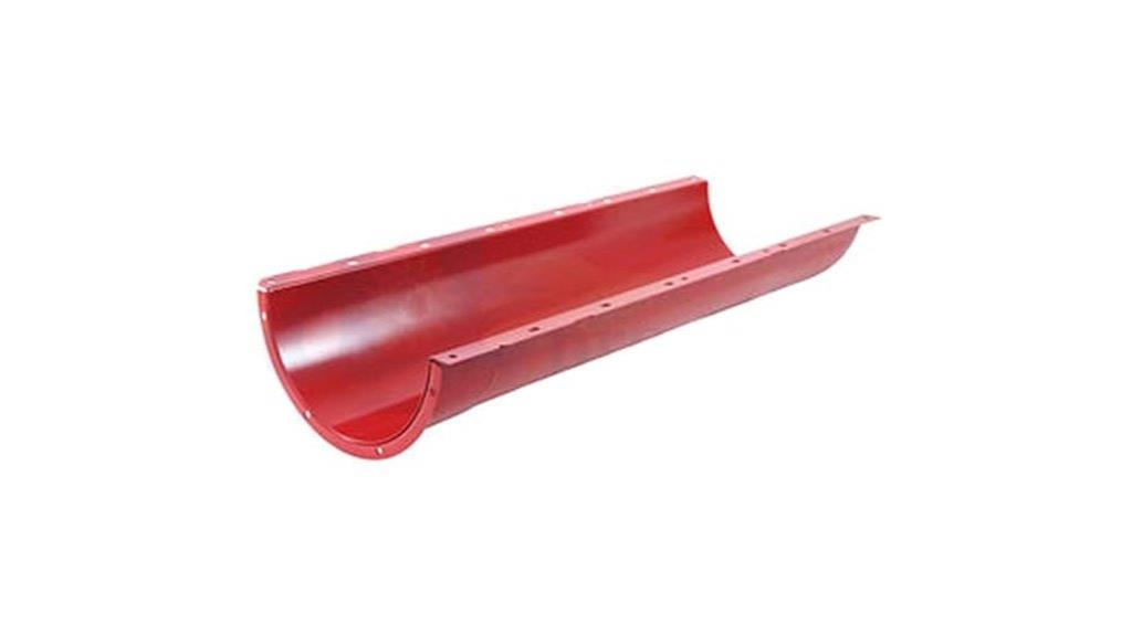 grain auger trough tube