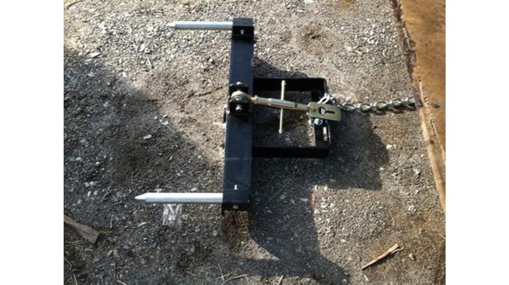 hay bale spear attachment