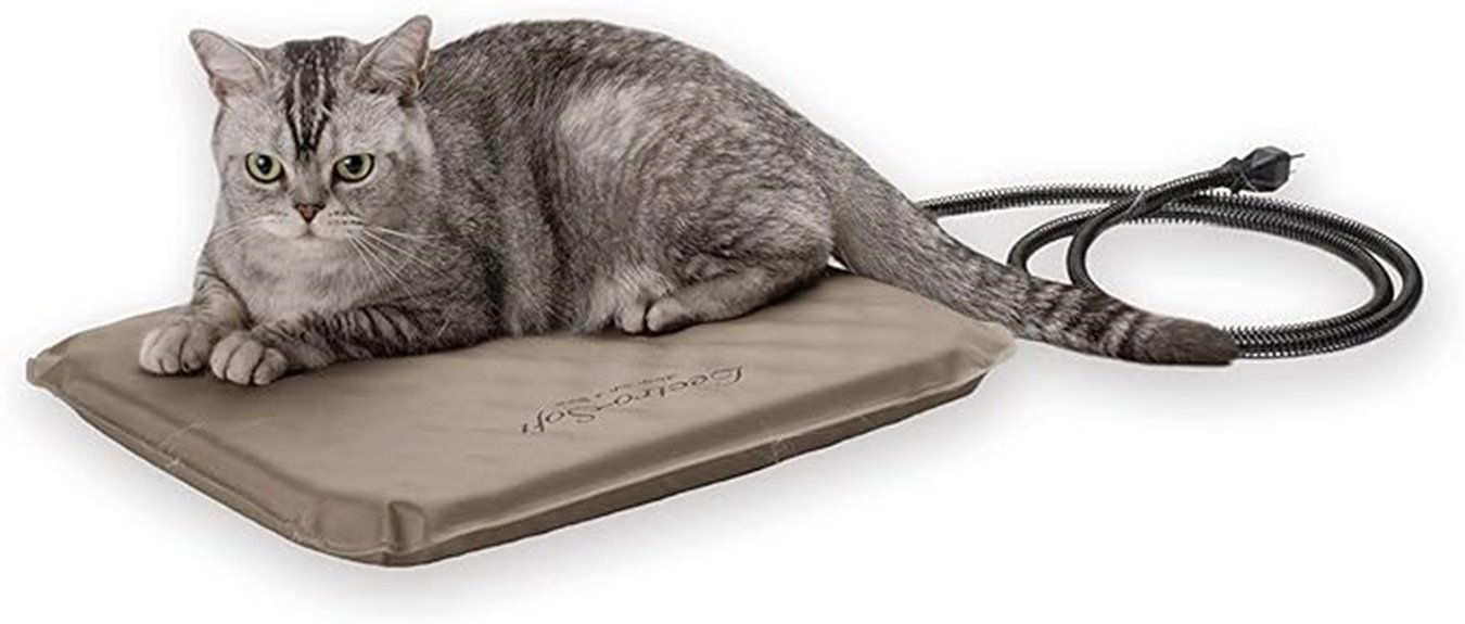 heated orthopedic waterproof bed