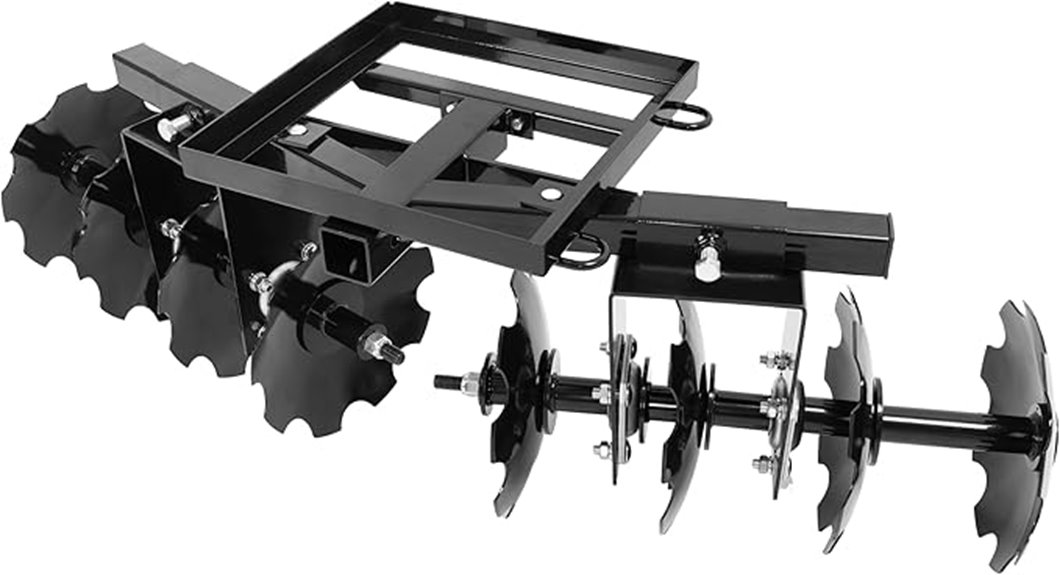 heavy duty atv disc plow
