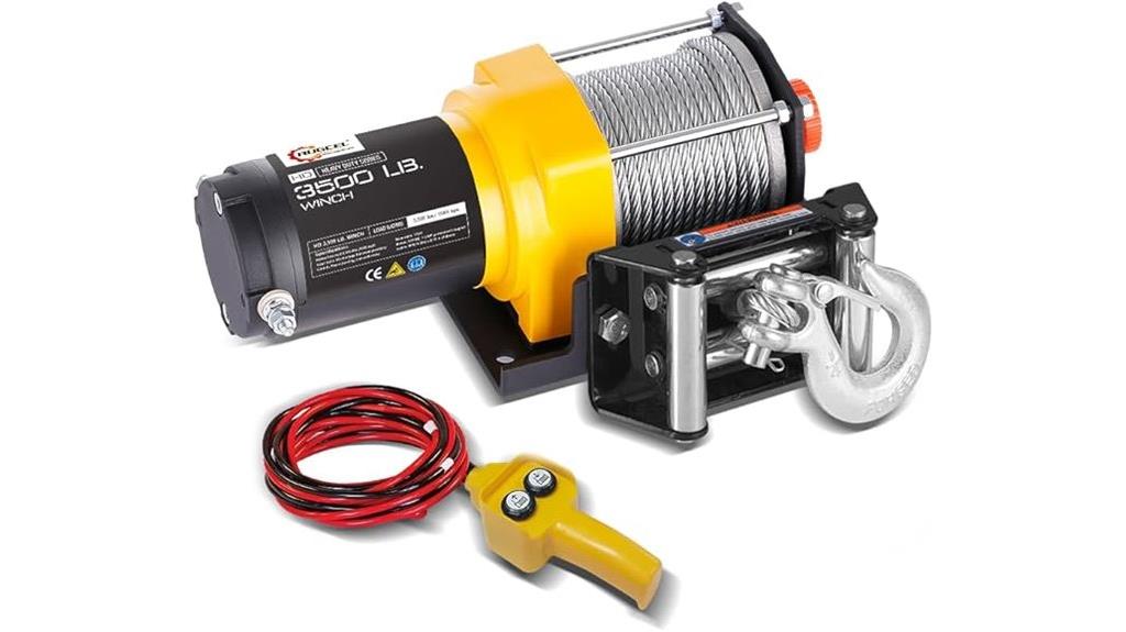 heavy duty electric winch