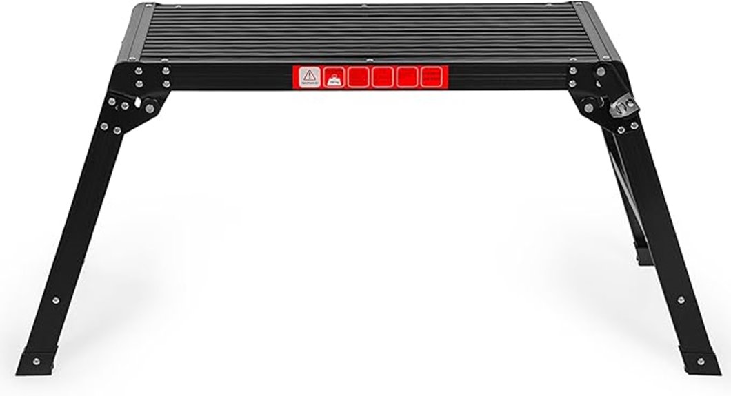 heavy duty foldable stool