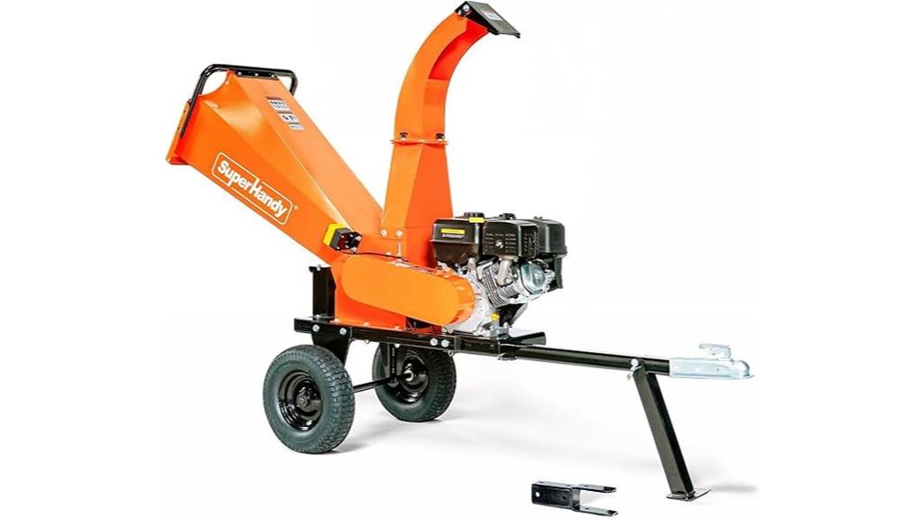 heavy duty towable wood shredder