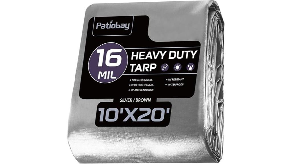 heavy duty waterproof plastic tarp
