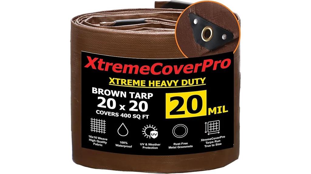 heavy duty waterproof tarp