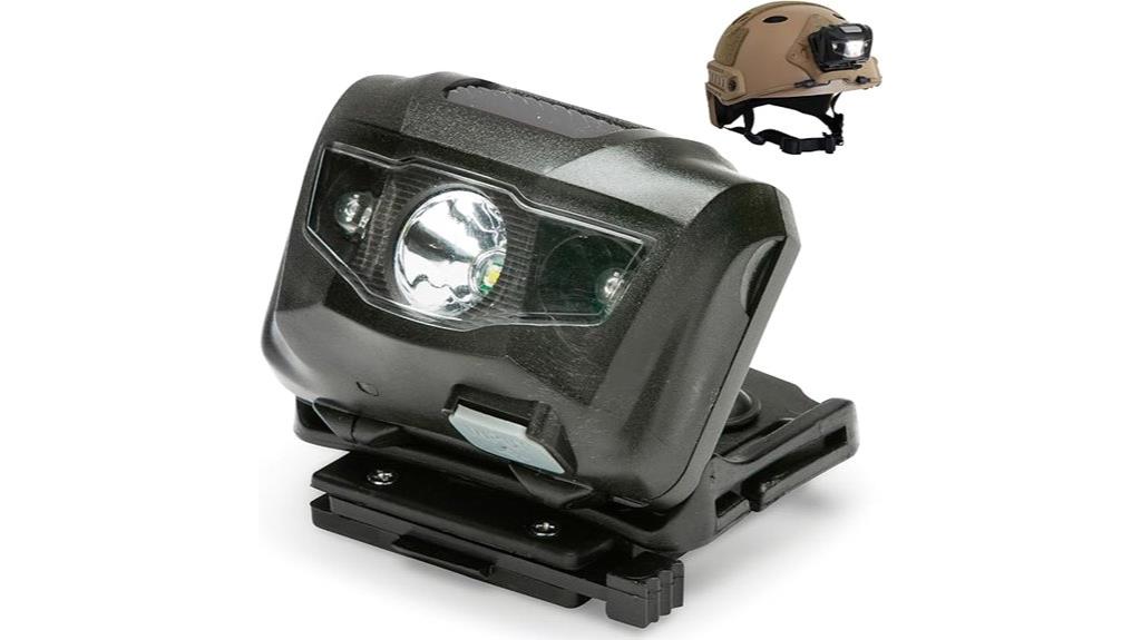 helmet mounted tactical led