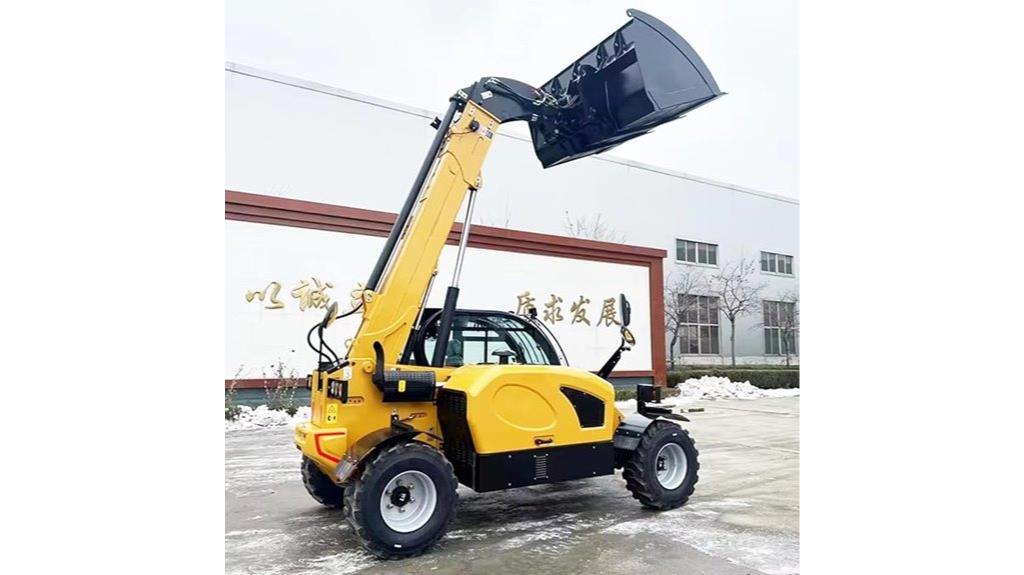 high capacity extendable telehandler