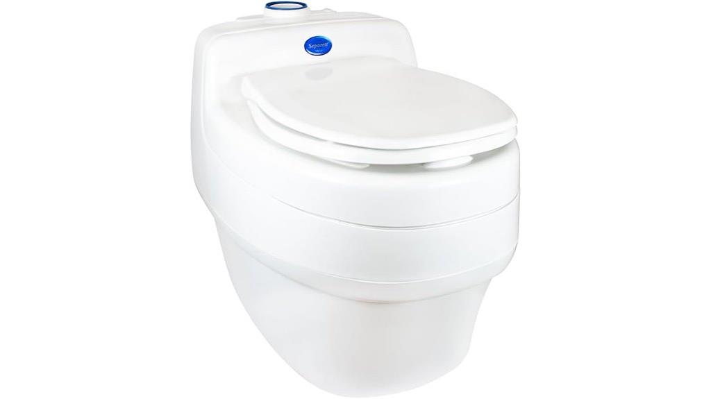 high capacity urine diverting toilet