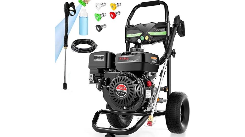 high pressure power washer