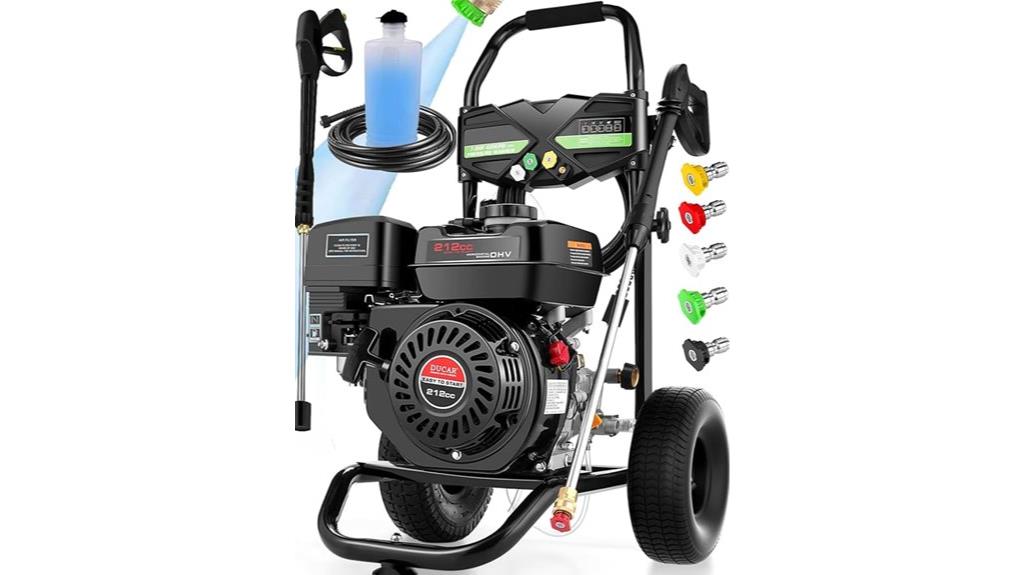 high pressure power washer