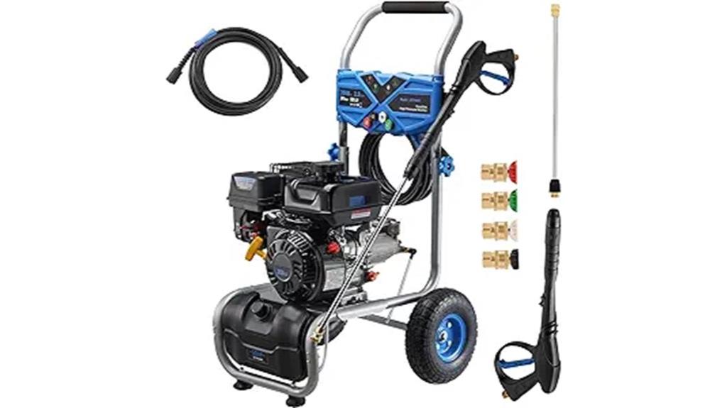 high pressure power washer