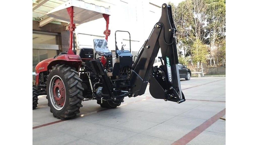 hydraulic backhoe excavator
