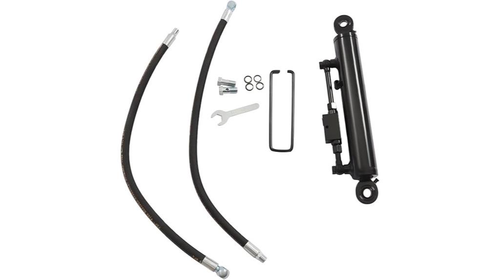 hydraulic top link with lock