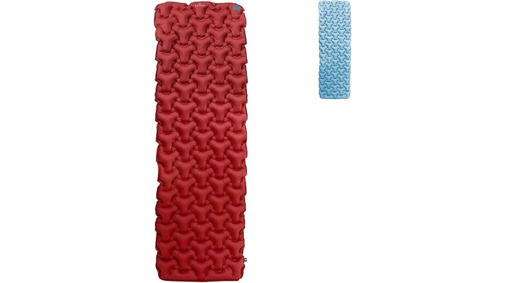 inflatable camping sleeping pad