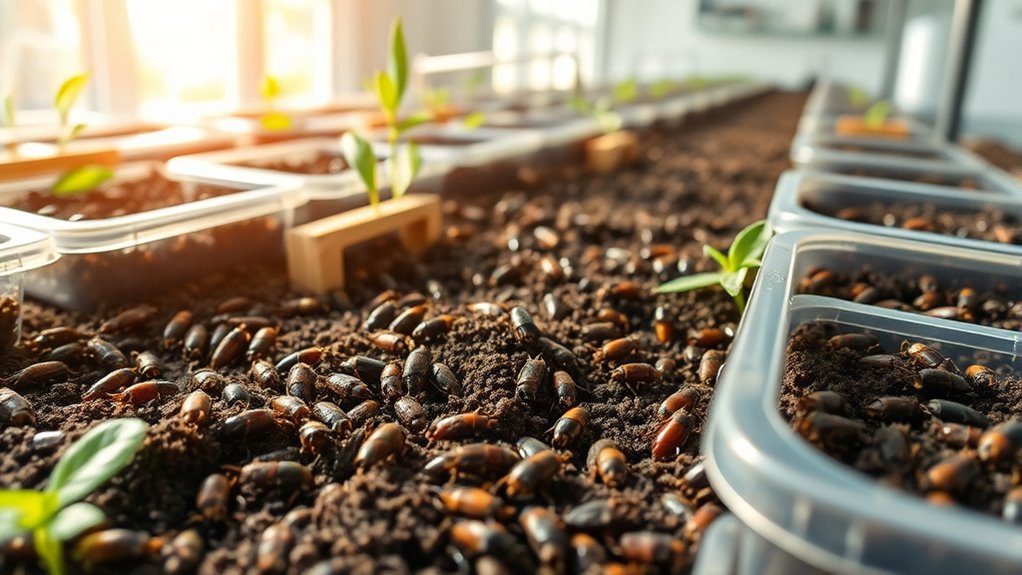 insects for small scale farming