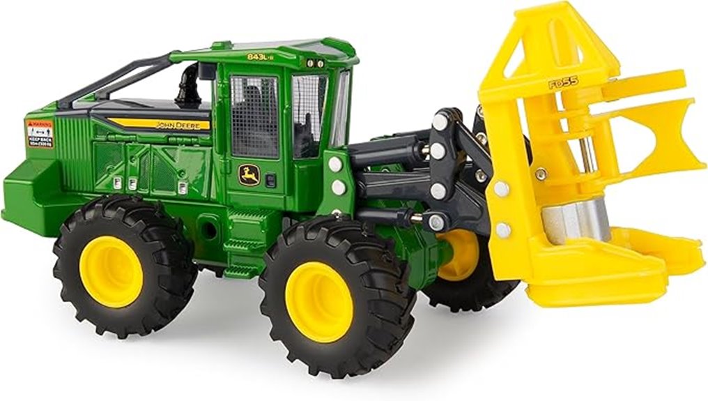 john deere feller buncher replica