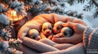 keep newborns warm outdoors