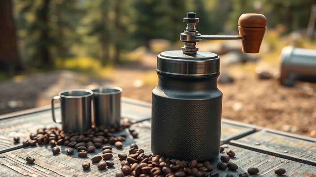 key camping coffee grinder factors
