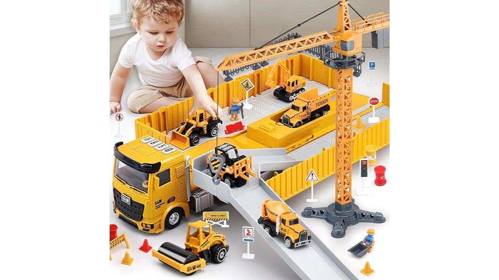 kids construction toy set