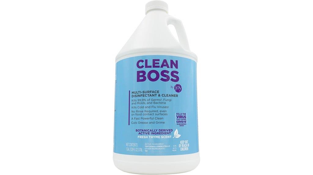 large bottle botanical disinfectant