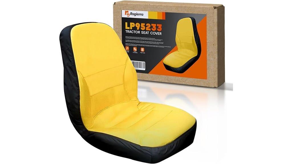 large cushioned seat cover