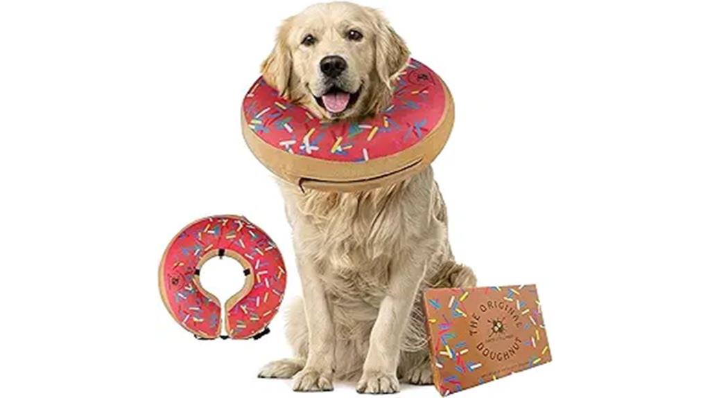 large inflatable dog collar
