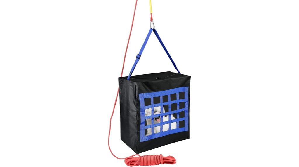 large pet fire escape bag
