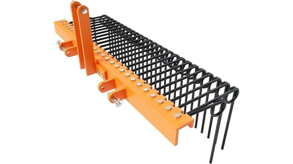 large tractor rake attachment