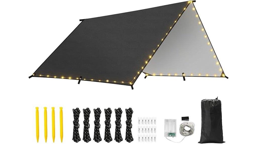 large waterproof outdoor tarp