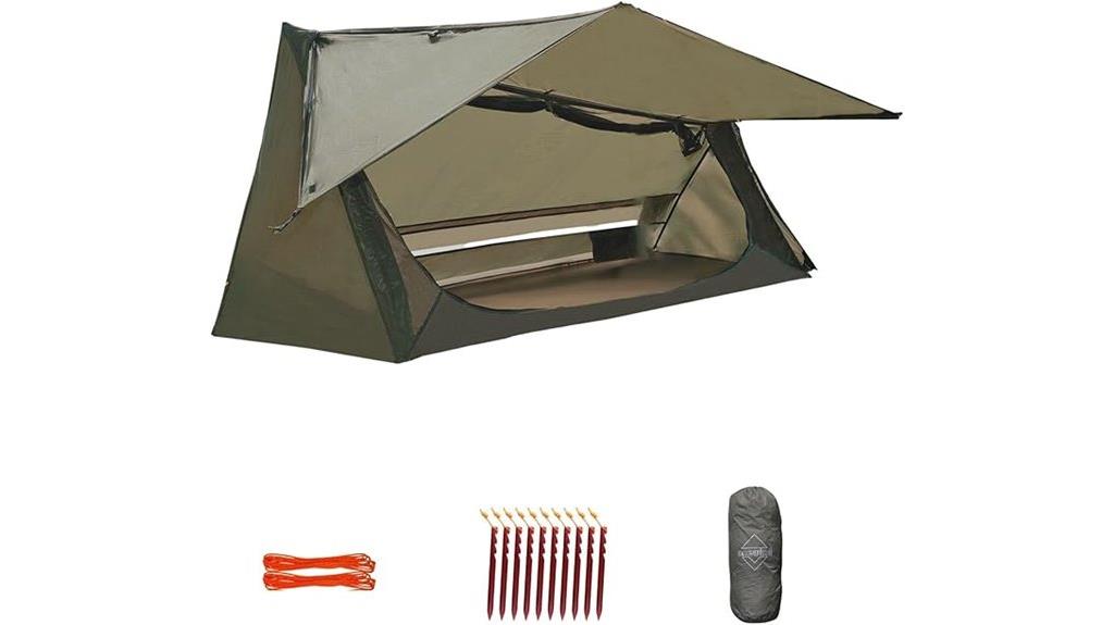 lightweight solo bivy tent