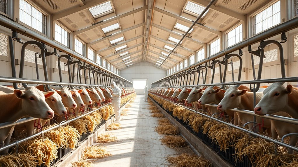 maintain livestock hygiene standards