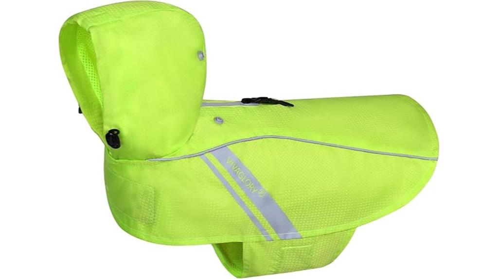 medium dog raincoat style