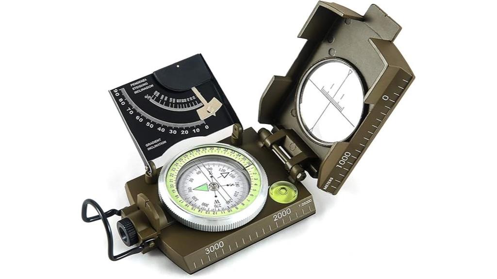 military compass navigation device