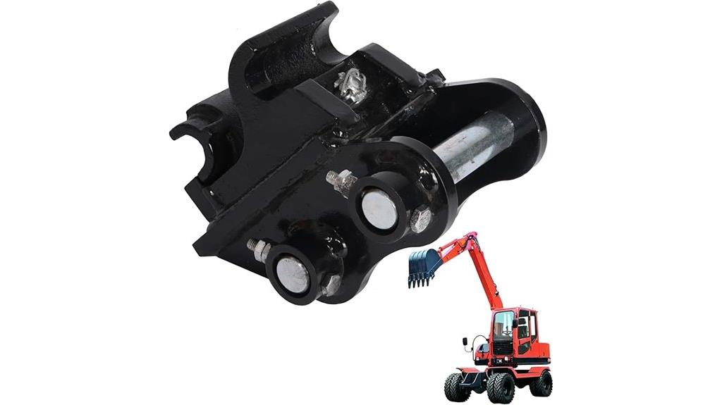 mini excavator quick hitch