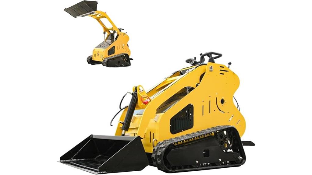 mini skid steer with 13 5 hp