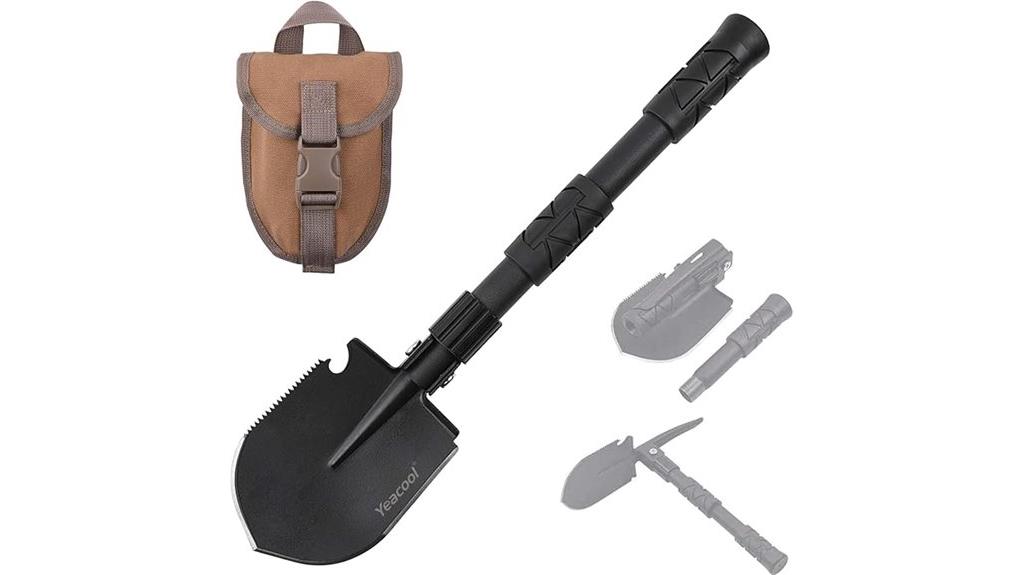 multi tool folding survival shovel