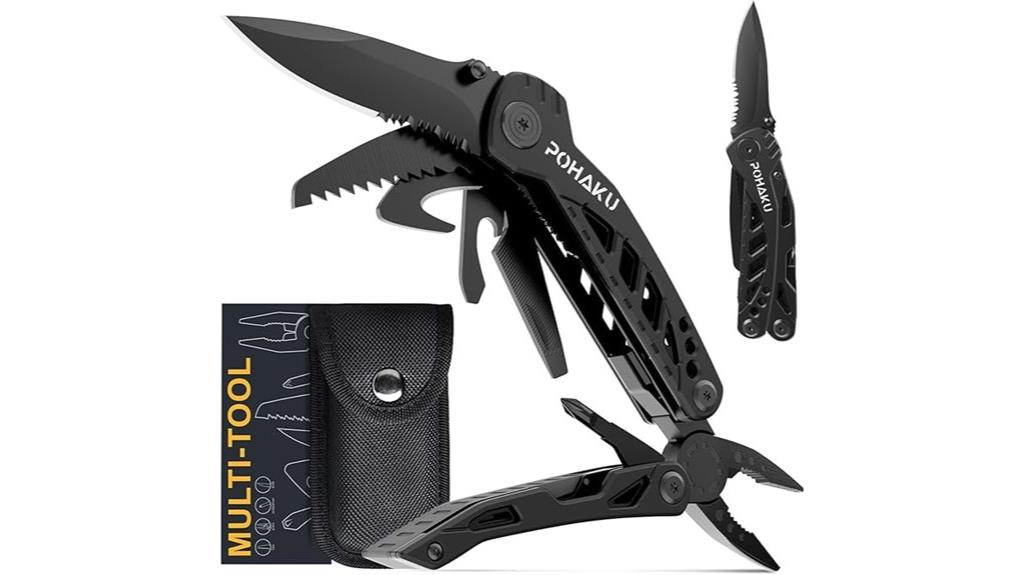 multi tool knife with sheath