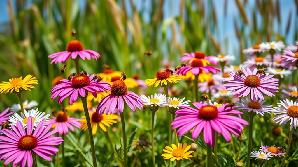 native plants support bee health
