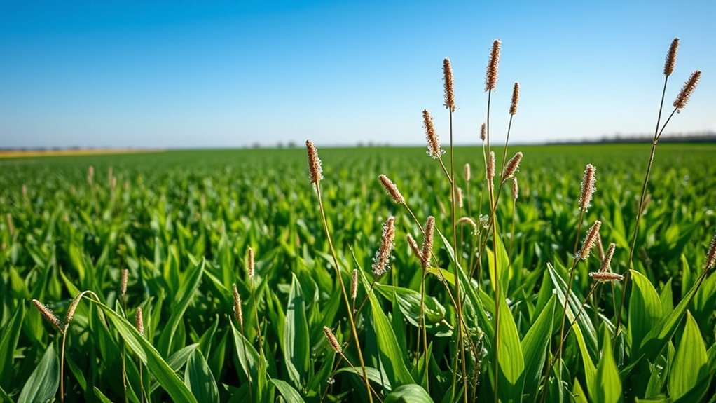 natural weed suppression method