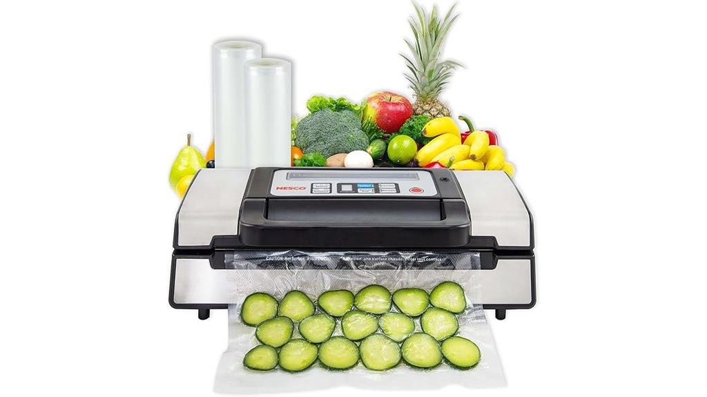 nesco deluxe food vacuum sealer