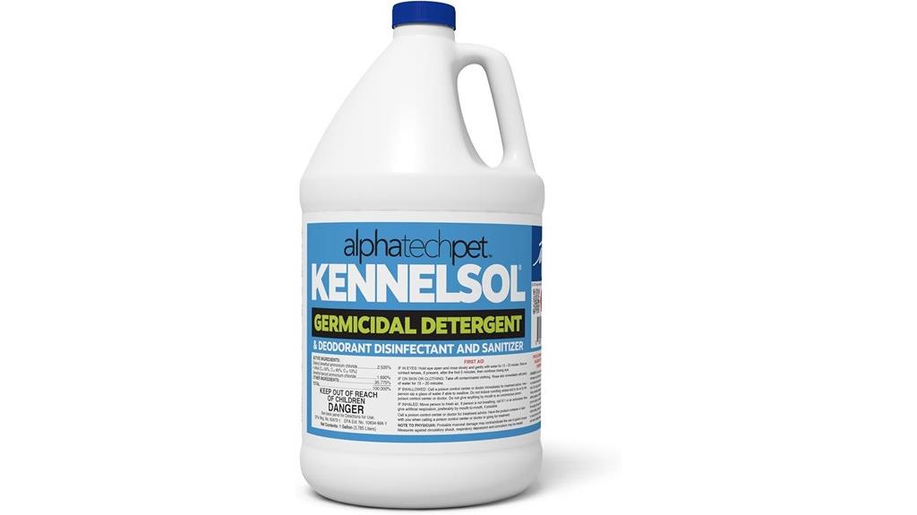 one step kennel cleaning solution