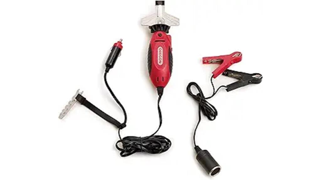 oregon 12v chainsaw sharpener