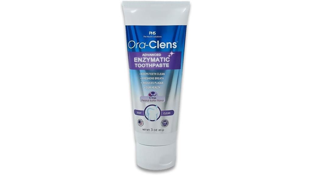 peanut butter enzymatic dog toothpaste