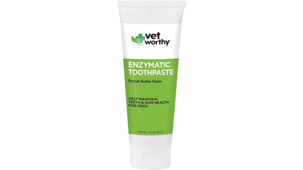 peanut butter enzymatic dog toothpaste