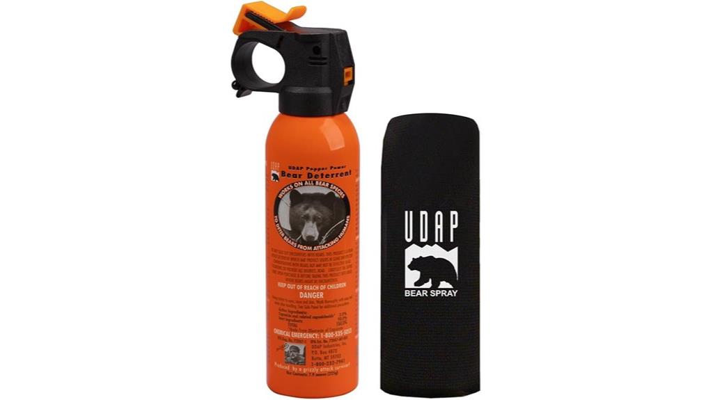 pepper spray with holster