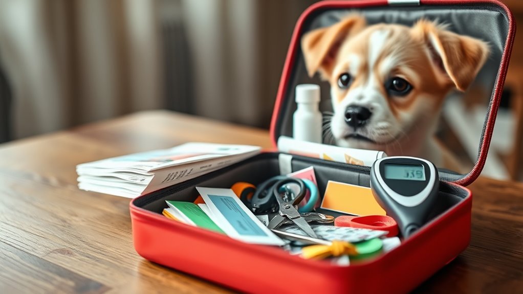 pet first aid kit selection